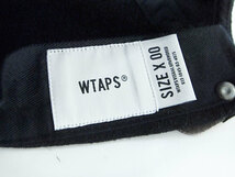 希少 WTAPS T-5 02 CAP WOPO MELTON キャップ ウール メルトン グレー 灰 GRAY ロゴ 19AW ダブルタップス F_画像4