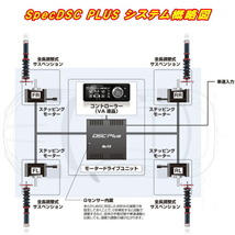 BLITZ DAMPER ZZ-R Spec DSC PLUS車高調 GPEスバルXVハイブリッド FB20(NA) 2013/6～2018/10_画像4