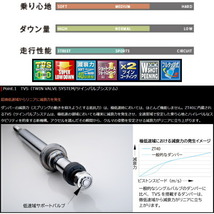 TANABEサステックプロZT40車高調 ZRR75Wノア ヴォクシー 07/6～14/1_画像3