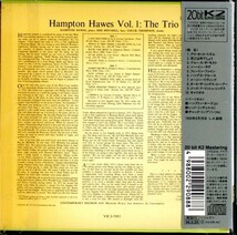 即決・送料無料(2点で)◆ハンプトン・ホーズ HAMPTON HAWES◆ザ・トリオ Vol.1◆ロサンゼルス ピアノ◆紙ジャケット仕様(b840)_画像2