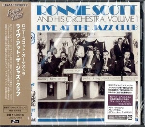 即決・送料無料(2点で)◆新品◆ロニー・スコット・オーケストラRonnie Scott & His Orchestra◆Live At The Jazz Club◆完全限定生産(b842)