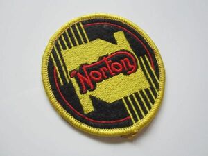 【中古】Norton ノートン アメリカン バイク オートバイ イギリス ワッペン/自動車 バイク レーシング 古着 アメカジ キャップ 121