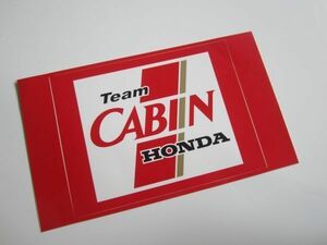 TEAM CABIN HONDA チーム キャビン ホンダ タバコ ステッカー/デカール 自動車 オートバイ バイク レーシング F1 スポンサー SZ01