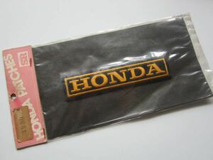 正規品 当時物 HONDA ホンダ ロゴ ワッペン /自動車 レーシング バイク オートバイ 136