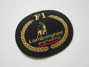 F1 Lamborghini ランボルギーニ エンジニア 牛 ロゴ ワッペン/ビンテージ 自動車 バイク オートバイ レーシング F1 スポンサー ② 56
