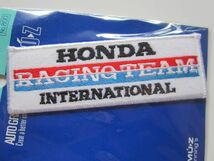ビンテージ HONDA ホンダ レーシングチーム インターナショナル バイク オートバイ ワッペン/自動車 レーシング F1 スポンサー 56_画像4