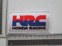 HRC ホンダ・レーシング ラーダー バイク グッズ チーム ワッペン/ 刺繍 エンブレム 自動車 オートバイ スポンサー 57_画像6