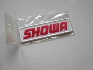 SHOWA ショーワ ロゴ ワッペン/自動車 バイク オートバイ 日立 レーシング スポンサー ビンテージ 20