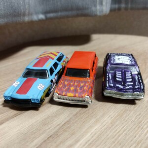 ホットウィール HOTWHEELS 3台セット '70 Chevelle SS Wagon / '67 Chevy Nova Wagon / '69 Chevelle TOONED 開封品