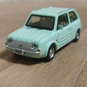 ガチャガチャ 1/64 パイクカーシリーズVol.02 Nissan PAO 開封品 アオシマ