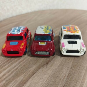 ホットウィール HOTWHEELS 【3台セット】MORRIS MINI （3台）開封品