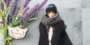 オビツ30 handmade clothes モノトーンセット 送料無料