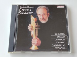 【01年カナダ盤美品】Charles Schlueter / Virtuoso Trumpet CD KLEOS CANADA KL5114 Hawthorne String Quartet,Honegger,Enesco,Poulenc,