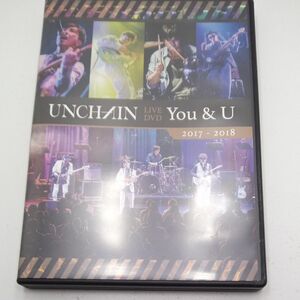 DVD　unchain you ＆u 2017-2018 live