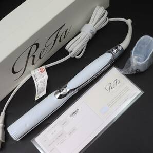 ITEV51TGXVMS 即決 本物 新品 未使用 ReFa リファ ストレートアイロンプロ RE-AT-02A ホワイト ヘアセット ヘアアイロン 美容家電の画像1