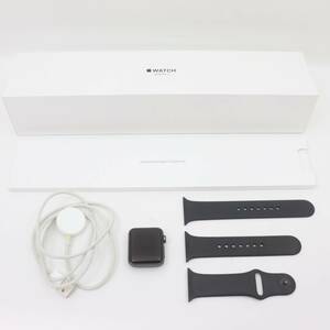 ITQOSW4FM3QS 即決 本物 Apple Watch Series 3 アップルウォッチ GPS+Cellularモデル 38mm MQME2J/A バッテリー最大容量97％