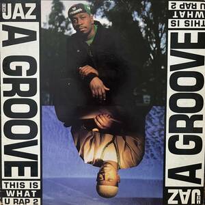 THE JAZ A GROOVE THIS IS WHAT U RAP 2 注意 ジャケット破れあり 画像3にてご確認下さい