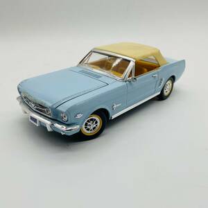 MIRA 1/18 フォード マスタング コンバーチブル 1965 ライトブルー 水色 モデルカー スペイン製 ミニカー FORD MUSTANG