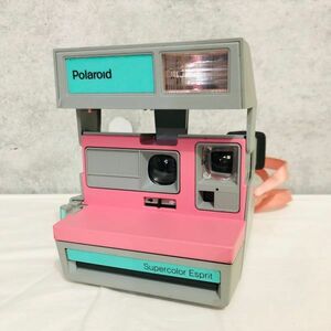 tk2023【60】//Polaroid★ポラロイドカメラ　Supercolor　Esprit　インスタントカメラ　エスプリ　635