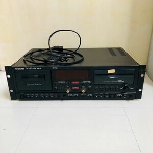 ht3009【100】//TEAC★ティアック　TASCAM　SDレコーダー　CC-222SLMⅠⅠ　オーディオ機器　通電のみ確認