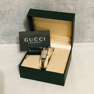 tk3001【60】//GUCCI★グッチ　腕時計　1500L　シルバーカラー　箱付き