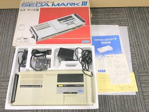 【通電動作未確認】SEGA MARK III コンピュータテレビゲーム 本体 マーク3 セガ 1円~　S3017