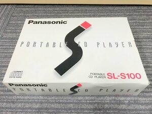 【通電動作未確認】Panasonic SL-S100 ポータブルCDプレーヤー パナソニック 1円~　S3039