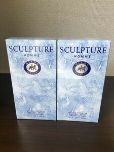 * new goods perfume * Nicos sculpture Homme 100ml×2 pcs set * postage 0!