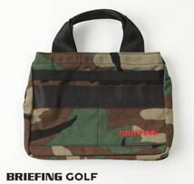 BRIEFING ブリーフィング GOLF ゴルフ トートバッグ BRG191E06 カートバック　カモフラ　迷彩　廃盤　レア　新品　バック　トート_画像1