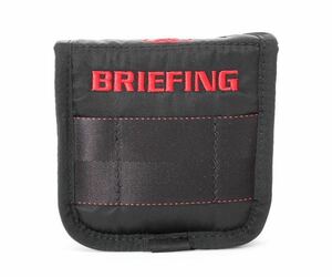 ブリーフィング BRIEFING パターカバー MALLET PUTTER COVER ECO TWILL ブラックBRG223G39 GOLF ヘッドカバー マレット　新品　正規品