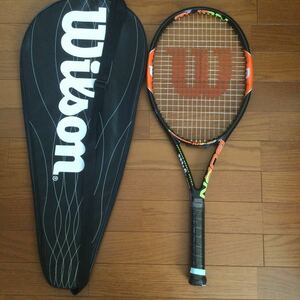 新品　ウィルソン テニスラケット burn 100 team Wilson グリップサイズ1