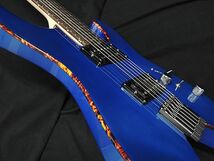 SCHECTER OL-NV-HL DBL ヘッドレスギター エレキギター シェクター ストラトタイプ NVシェイプ ディープブルー_画像5
