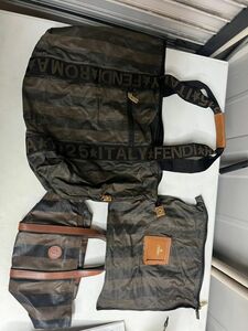 2F7 FENDI フェンディ ハンドバッグ トラベルバッグ セカンドバッグ 3点セット