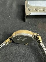 1D79 SEIKO セイコー 手巻き ビンテージ アンティーク 腕時計 レディース 17石 エスマーク Sマーク 稼働品 14KGF_画像4