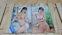 天羽希純★＃2i2・ダイナマイトガール★彡雑誌切抜B5ラミネート9P★T164B84W58H84★美乳・美脚・美尻《F05》_画像1