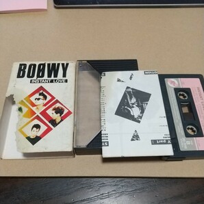 BOOWY INSTANT LOVE インスタント・ラブ カセットテープの画像1