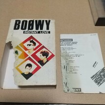 BOOWY INSTANT LOVE インスタント・ラブ カセットテープ_画像4