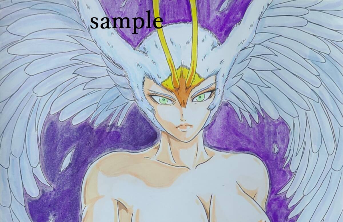 Doujin Ilustración dibujada a mano Devilman Sirene / Fan Art Fan Art devilman, historietas, productos de anime, ilustración dibujada a mano
