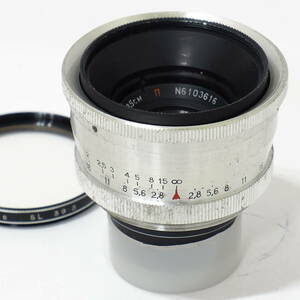 JUPITER-12 3.5cm F2.8 for Leica Screw Mount Chrome Silver No.6103616 Biogon 35mm Copy Made in USSR ジュピター ライカ/ゾルキー KMZ 
