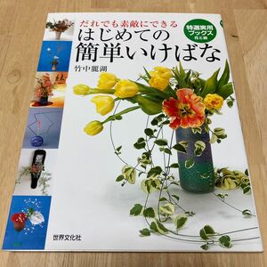 はじめての簡単いけばな　だれでも素敵にできる （特選実用ブックス　花と庭） 竹中麗湖／〔著〕