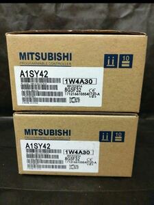 未使用品　三菱 トランジスタ出力ユニット　A1SY42 2個セット　シーケンサ