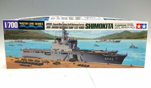 ◇タミヤ 1/700 海上自衛隊輸送艦 LST-4002 しもきた ウォーターラインシリーズ プラモデル