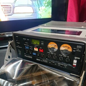 【ジャンク品】 Panasonic S-VHS ポータブルビデオレコーダー AG-7400 説明書有