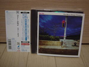 CD[AOR] 帯 FAR CRY THE MORE THINGS CHANGE ファー・クライ