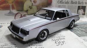 *レア絶版*世界996台*GMP*1/18*1987 Buick Regal Street Fighter シルバーメタリック