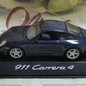 ★ディーラー限定*PMA*1/43*Porsche 911 (997) Carrera 4 2009 ブルーメタリックの画像5