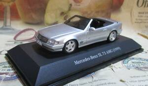 ☆激レア絶版*世界500台*ディーラー限定*SPARK*1/43*Mercedes-Benz SL 73 AMG 1999 シルバー