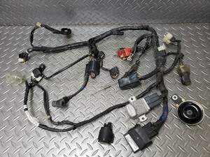 1385 スーパーカブ110 JA10 メインハーネス CDI イグニッションコイル ウインカーリレー レギュレーターなど 電装 ホンダ