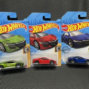 ホットウィール Hot Wheels ＮＳＸ　３台