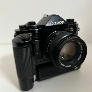 キャノン　canon A-1フィルムカメラ new fd 50mm f/1.4 956 フィルター付き